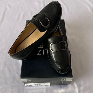 Naturalizer Pascal Black Leather Shoes - Size 6